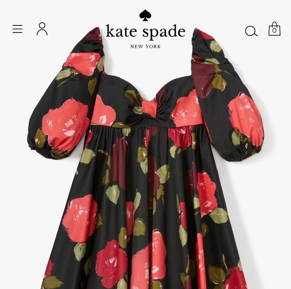 Kate Spade Floral Print Dress